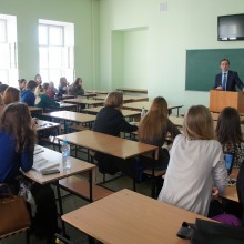 Открытая лекция министра информационных технологий, связи и СМИ Нижегородской области Сергея Кучина