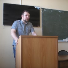 12 апреля студенты филологического факультета встретились с аналитиком Russia Today Тимом Керби